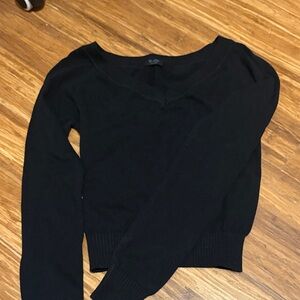 Brandy Black Women's Cropped Sweater